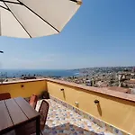 Chiaia Stunning Seaview Studioflat With 2 Terraces By Houseinnaples Apartman Nápoly