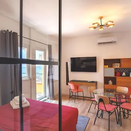 Chiaia Stunning Seaview Studioflat With 2 Terraces By Houseinnaples Daire Napoli