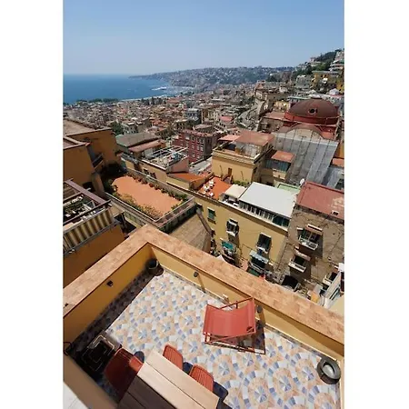 Chiaia Stunning Seaview Studioflat With 2 Terraces By Houseinnaples شقة *
