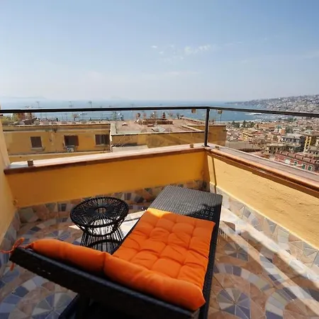 Chiaia Stunning Seaview Studioflat With 2 Terraces By Houseinnaples