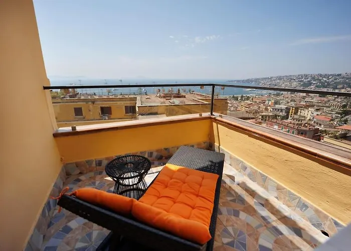Chiaia Stunning Seaview Studioflat With 2 Terraces By Houseinnaples
